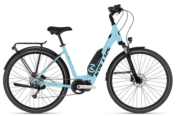 KELLYS Estima 10 SH 14 Ah 16" světle modrá 2023