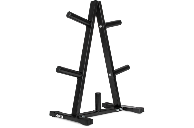 Stojan na olympijské kotouče VIRTUFIT Weight Plate Rack