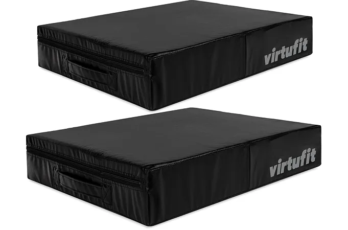 Měkčené dopady pod činku VIRTUFIT Drop Pad Set