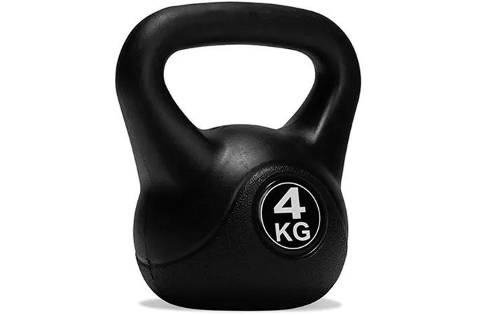 Kettlebell VIRTUFIT PVC černý
