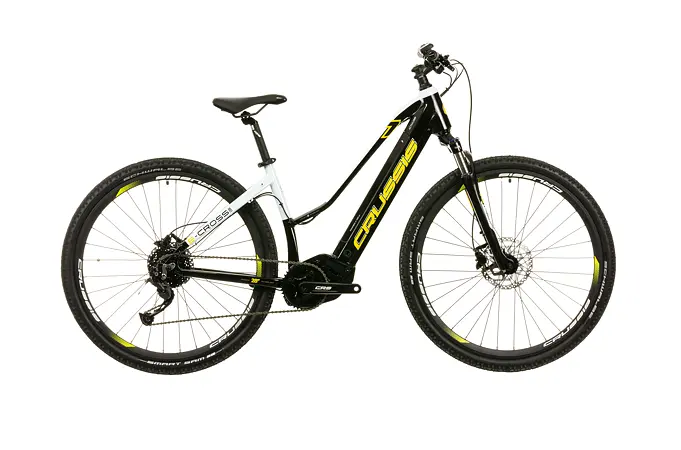 CRUSSIS e-Cross low 7.9-XS 14,5 Ah 15" černo-bílá 2024