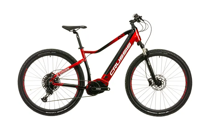 CRUSSIS e-Cross 9.9-M 20 Ah 18" červeno-černá 2024