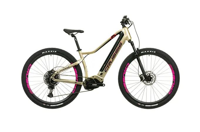 CRUSSIS e-Fionna 8.9-M 20 Ah 19" zlatá 2024