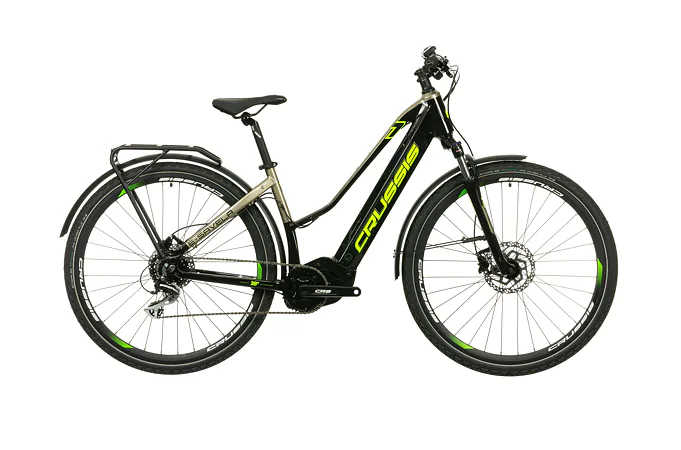 CRUSSIS e-Savela 7.9 17" černo-šedá 2024