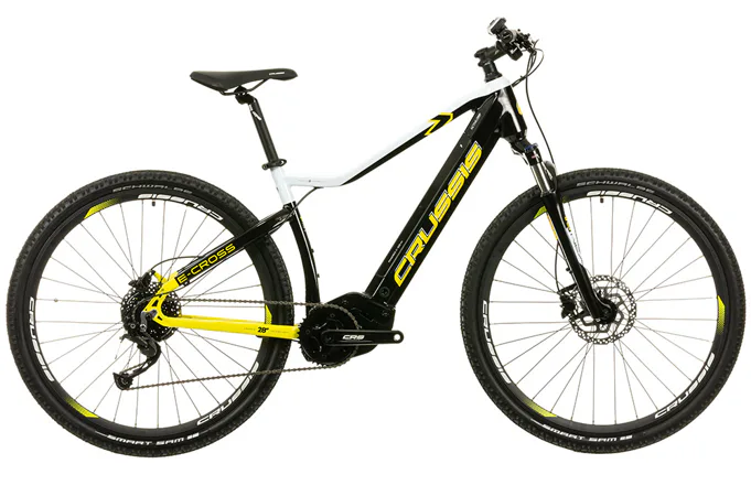 CRUSSIS e-Cross 7.9 18" černo-bílá 2024