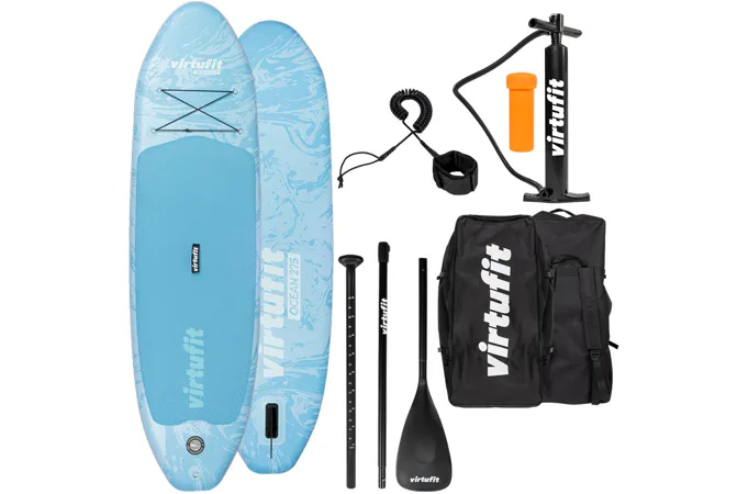 Paddleboard VIRTUFIT Ocean 275 Světle modrá + příslušenství