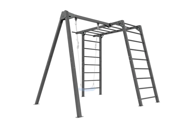 Konstrukce na zahradní houpačku s prolézačkou a žebřinami MARBO MO-Z6