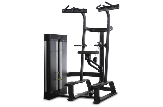 Posilovací stroj BH FITNESS Movemia M450 Hrazda a bradla s dopomocí