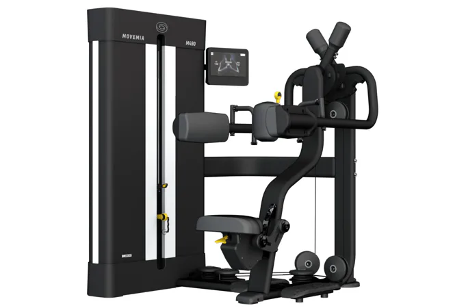 Posilovací stroj BH FITNESS Movemia M490 upažování v sedě