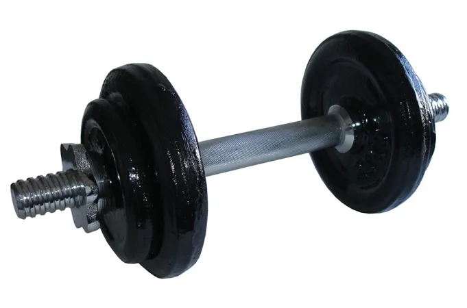 Nakládací činka jednoruční 9 kg ACRA 30 mm