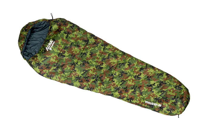Spací pytel ACRA Masker-M maskáčový - mumie