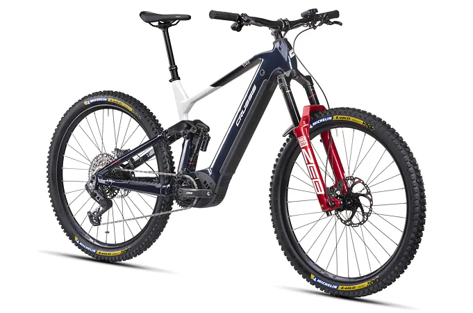 CRUSSIS e-Full 10.10-PRO 720 Wh 17" modro-bílá 2025