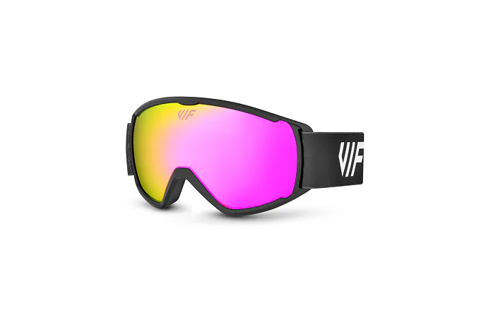 Lyžařské a snowboardové brýle pro děti VIF SKI & SNB Kids černé x růžové