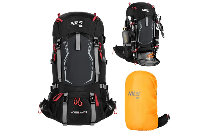 Turistický batoh NILS Camp NC1993 Northlake 30L + 10L černý