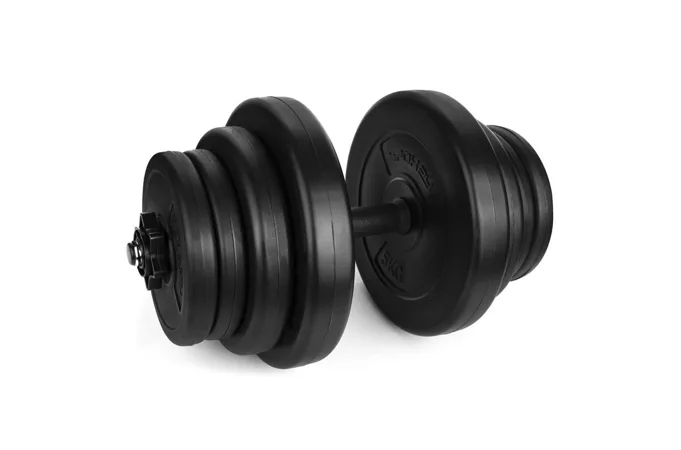 Set jednoruční nakládací činky SPOKEY BURDEN SET 20 kg