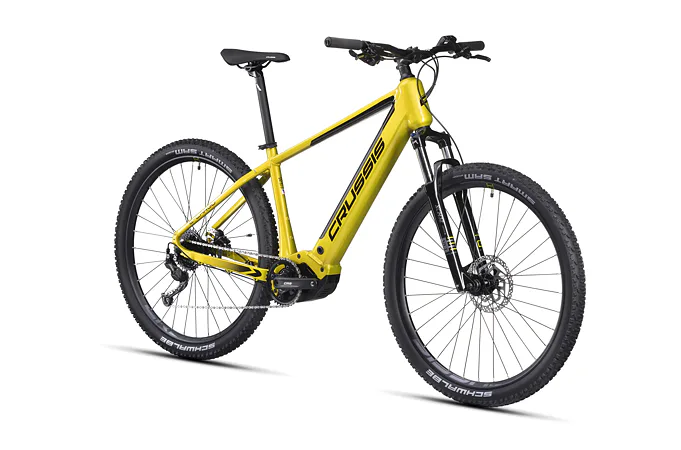 CRUSSIS e-Largo 7.10 22" žluto-černá 2025