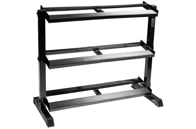 Třířadý stojan na činky PRIMAL Compact 3