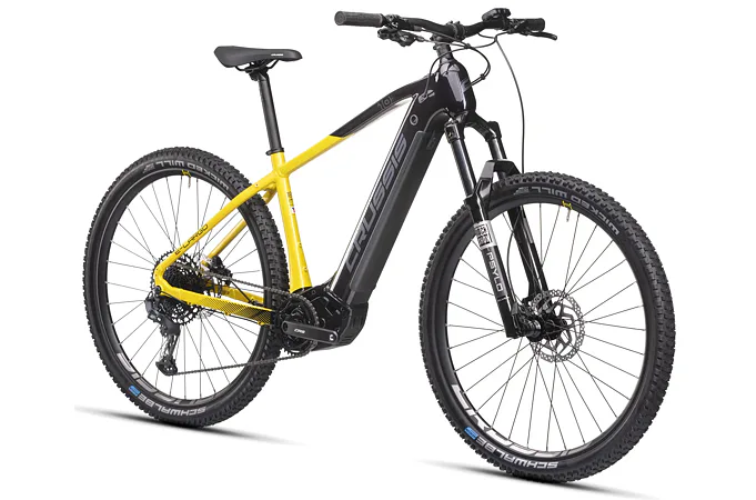 CRUSSIS e-Largo 10.10 18" žluto-černá 2025