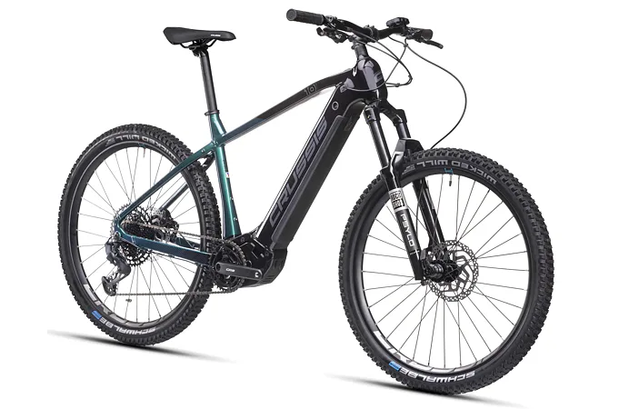 CRUSSIS e-Atland 10.10 17" zeleno-černá 2025