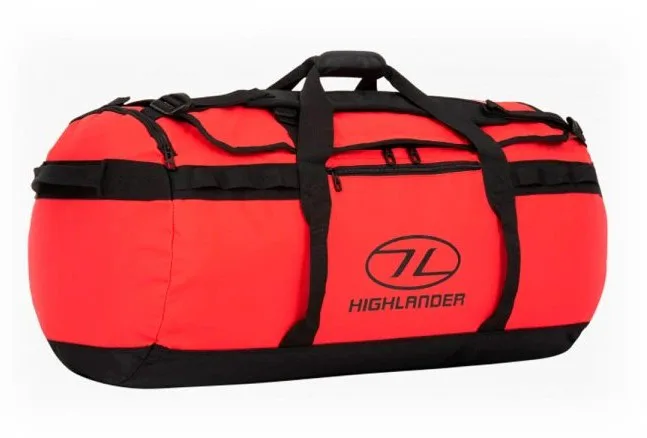 Cestovní taška YATE HIGHLANDER Storm Kitbag 90 l červená