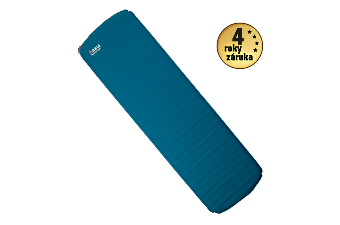 Samonafukovací karimatka YATE TREKKER SHORT modrá/šedá