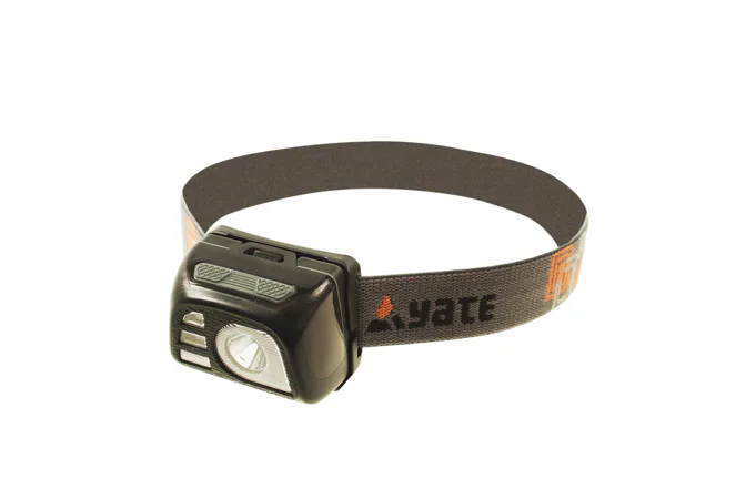 Čelová lampa YATE VEGA AKU černá