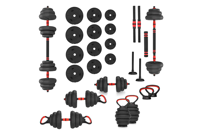 Sada činek HMS SGN120 Pro 6v1 20 kg