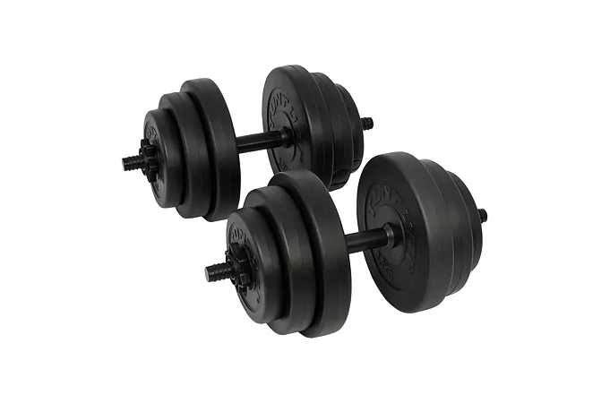 Set nakládacích jednoruček 28 kg TUNTURI Vinyl 25 mm