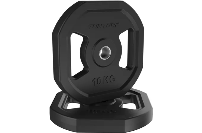 Kotouč pogumovaný Aerobic TUNTURI 10kg černý - pár