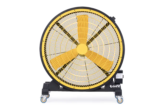 Fitness ventilátor TRINFIT AirFlow A100 žlutý