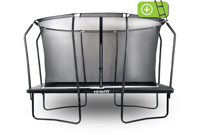 VIRTUFIT Premium s ochrannou sítí Černá 244 x 366 cm