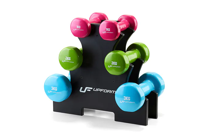 Sada vinylových činek se stojanem MARBO UpForm UFDS 12 kg