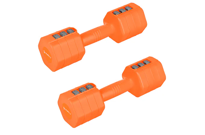 Nastavitelné činky HMS HL03 2 x 2,5 kg