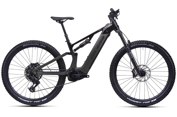 Elektrokolo CRUSSIS ONE-Full 10.11-715 Wh 18" šedo-černá 2026