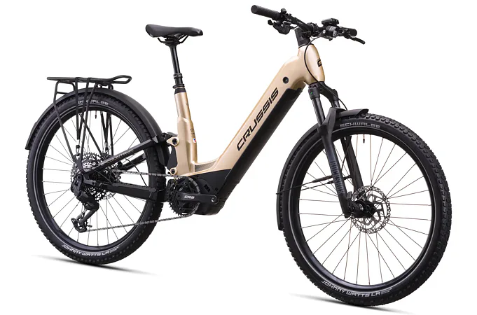 CRUSSIS e-Country full 10.11-715 Wh 19,5" krémová 2026