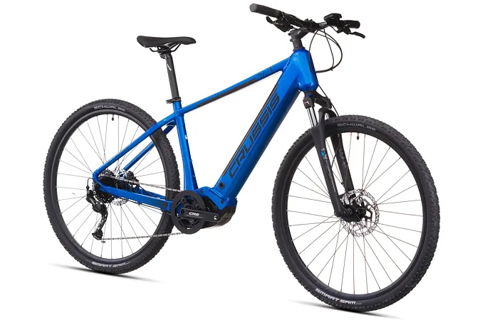 CRUSSIS e-Cross 7.11 20" modrá 2026