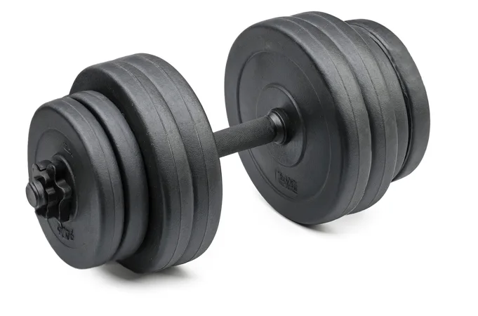 Jednoruční nakládací činka TRINFIT NCP 25 mm 15 kg