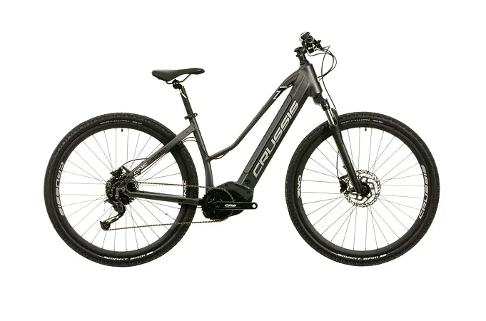 Elektrokolo CRUSSIS ONE-Cross low 7.9-XS 14,5 Ah 17" šedá 2024 - vystavený kus
