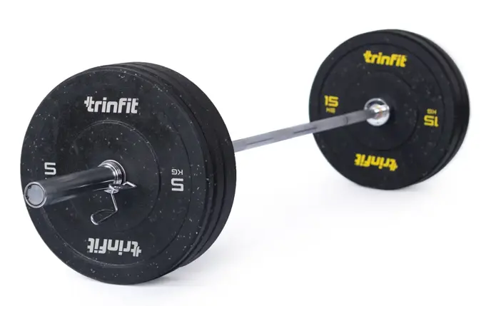 Olympijská činka TRINFIT 80 kg HI-TEMP