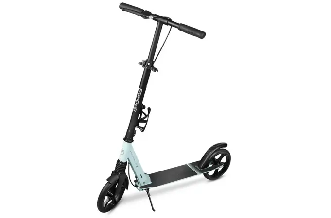 Koloběžka s ruční brzdou SPOKEY CITY FLOW mintová