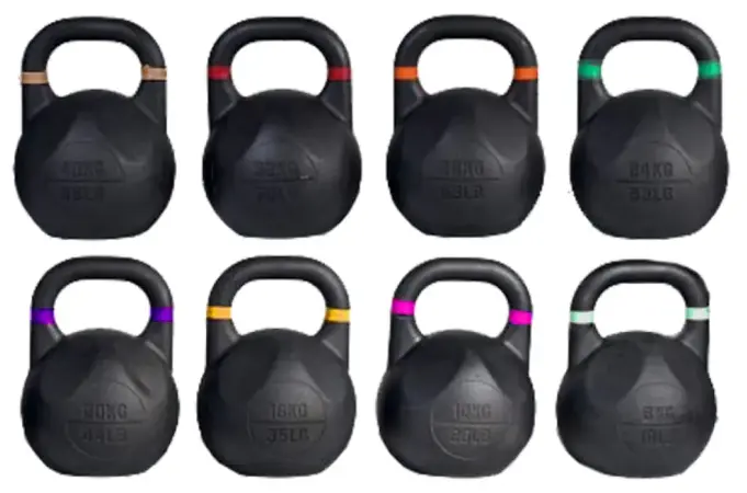 Kettlebell závodní TRINFIT Competition od 8 do 40 kg