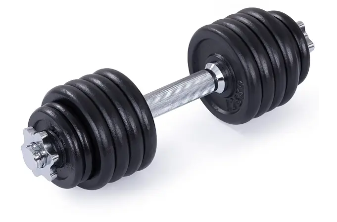Jednoruční nakládací činka TRINFIT 30 mm 15 kg