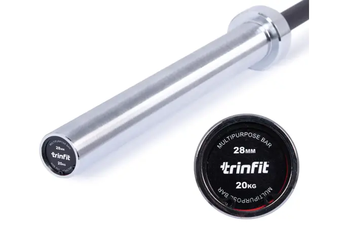 Olympijská osa TRINFIT 2200 mm MULTIPURPOSE BLACK