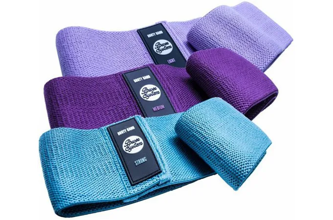 Sada odporových gum POWER SYSTEM Booty Band Set